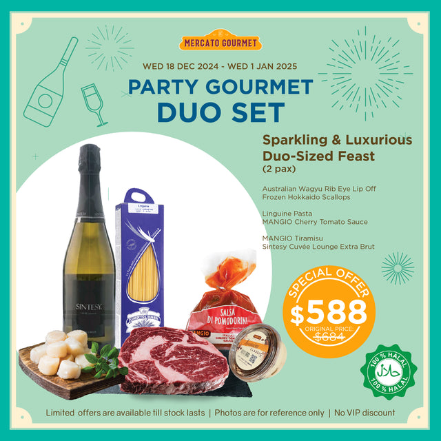 Christmas & New Year Combo Set I 2024 | Perfect for two Mercato Gourmet - Combo Set @Mercato Gourmet | Your Italian Gourmet Supermarket