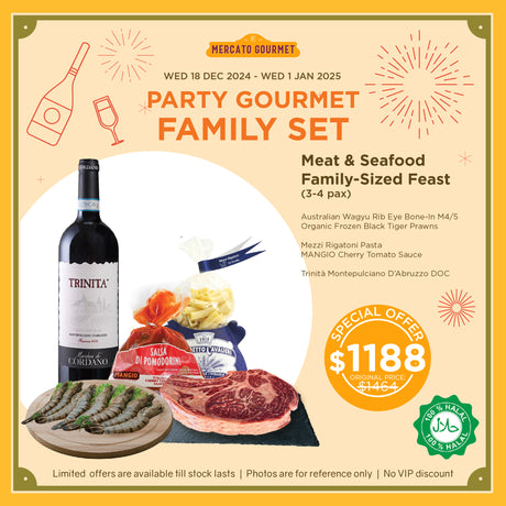 Christmas & New Year Combo Set II 2024 | Perfect for Family 3-4 Mercato Gourmet - Combo Set @Mercato Gourmet | Your Italian Gourmet Supermarket