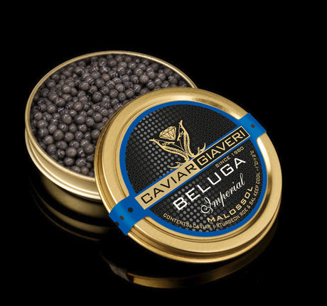 Beluga Imperial Limited Edition - Caviar Giaveri Caviar Giaveri - Caviar 30g @Mercato Gourmet | Your Italian Gourmet Supermarket