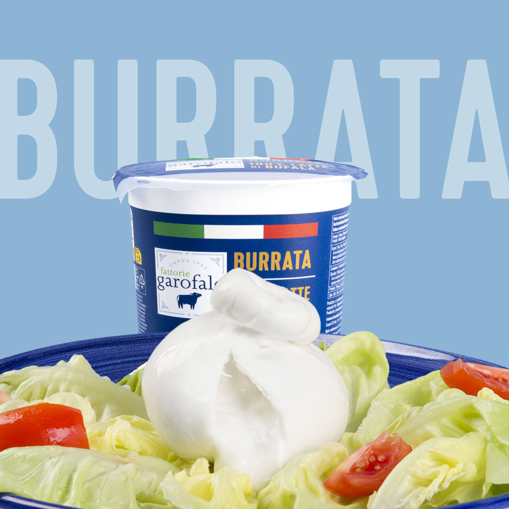 Buffalo burrata 125g - Fattorie Garofalo Fattorie Garofalo - Burrata @Mercato Gourmet | Your Italian Gourmet Supermarket