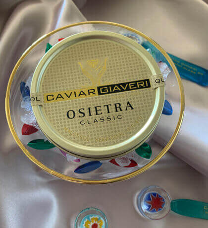 Caviar Osietra Classic - Caviar Giaveri Caviar Giaveri - Caviar 30g @Mercato Gourmet | Your Italian Gourmet Supermarket