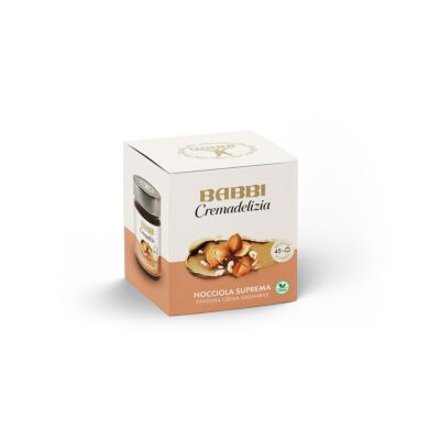 SPREADABLE CREAM HAZELNUT 170G - Babbi Babbi - Spreadable & Creams @Mercato Gourmet | Your Italian Gourmet Supermarket