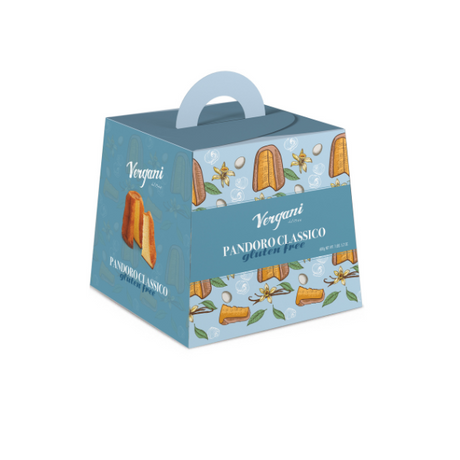 GLUTEN FREE CLASSIC PANDORO 600G - Vergani Vergani - Pandoro @Mercato Gourmet | Your Italian Gourmet Supermarket