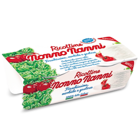 Ricottina 100g X 2 (Twin Pack) - Nonno Nanni Nonno Nanni - Cheese @Mercato Gourmet | Your Italian Gourmet Supermarket