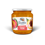 PEACH JAM 340G - Gentilini Gentilini - Jam @Mercato Gourmet | Your Italian Gourmet Supermarket