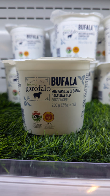 Buffalo mozzarella cherry - Fattorie Garofalo Fattorie Garofalo - Mozzarella 250g (25g x 10) @Mercato Gourmet | Your Italian Gourmet Supermarket