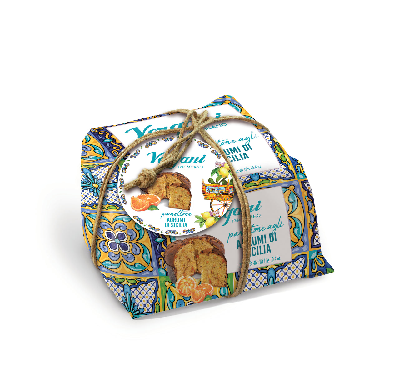 AGRUMI PANETTONE 750G - Vergani Vergani - Panettone @Mercato Gourmet | Your Italian Gourmet Supermarket