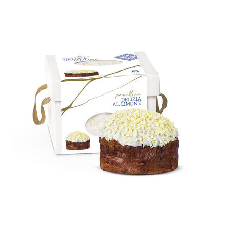 Panettone with Delight Lemon 1200g - De Vivo De Vivo - Panettone @Mercato Gourmet | Your Italian Gourmet Supermarket