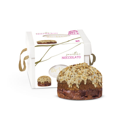 Panettone with Hazelnut 1200g- De Vivo De Vivo - Panettone @Mercato Gourmet | Your Italian Gourmet Supermarket