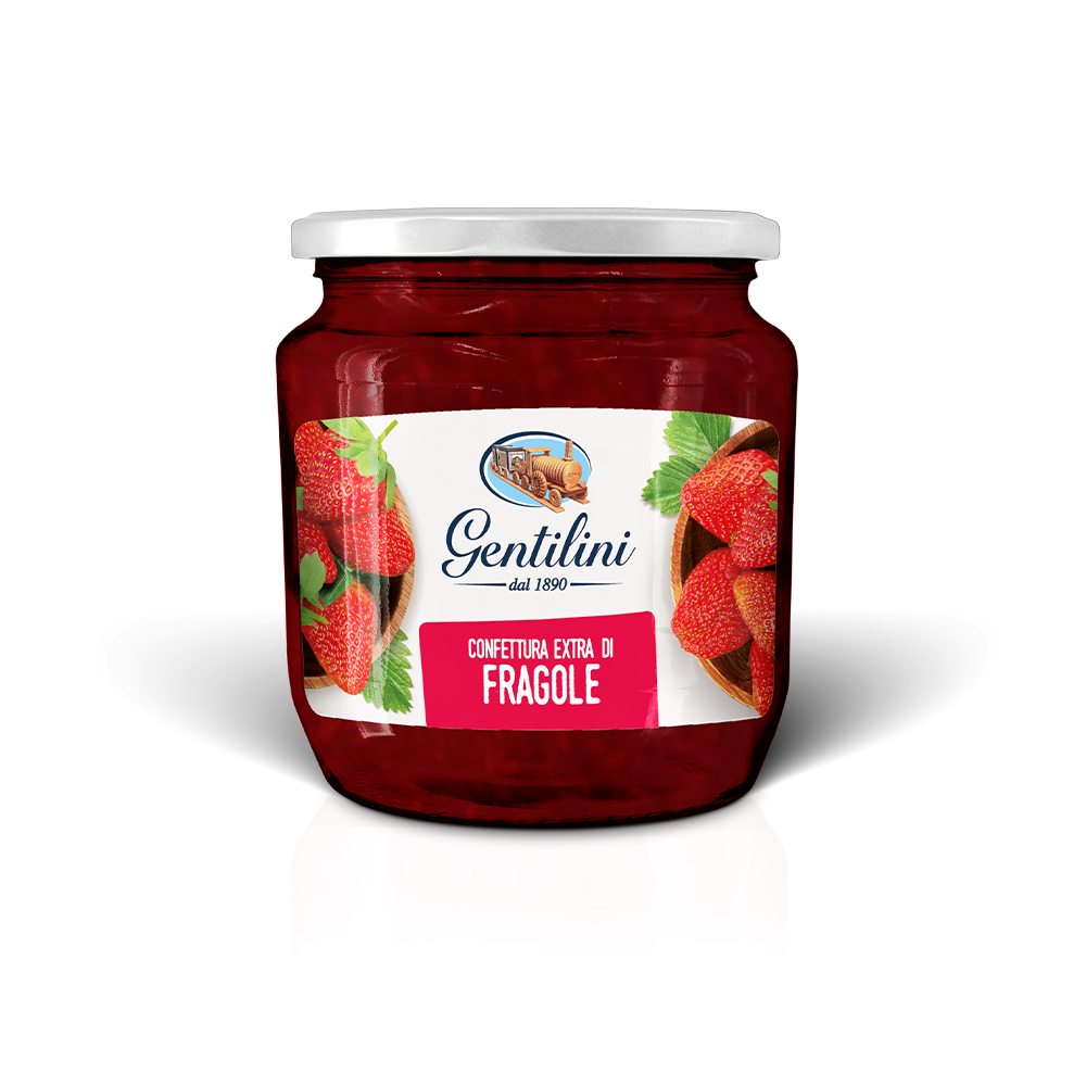 STRAWBERRY JAM 340G - GENTILINI Gentilini - Jam @Mercato Gourmet | Your Italian Gourmet Supermarket