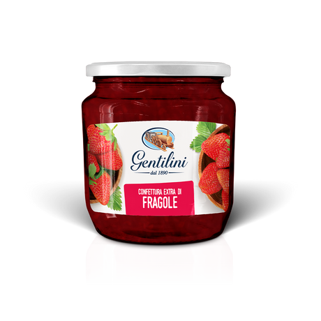 STRAWBERRY JAM 340G - GENTILINI Gentilini - Jam @Mercato Gourmet | Your Italian Gourmet Supermarket