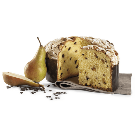 Traditional Pears and Chocolate Panettone 750g - Galup Galup - Panettone @Mercato Gourmet | Your Italian Gourmet Supermarket