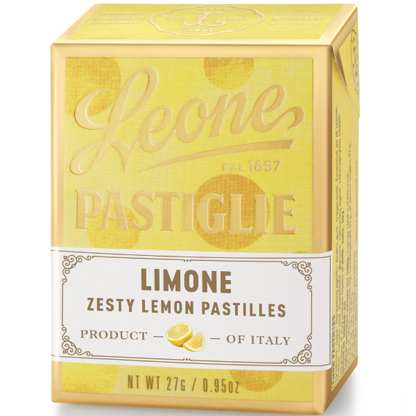 Lemon Pastilles 27g - Leone Leone - Confectionery @Mercato Gourmet | Your Italian Gourmet Supermarket