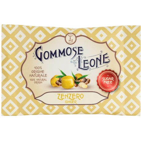 Sugar Free Ginger Gummies 35g - Leone Mercato Gourmet - Confectionery @Mercato Gourmet | Your Italian Gourmet Supermarket