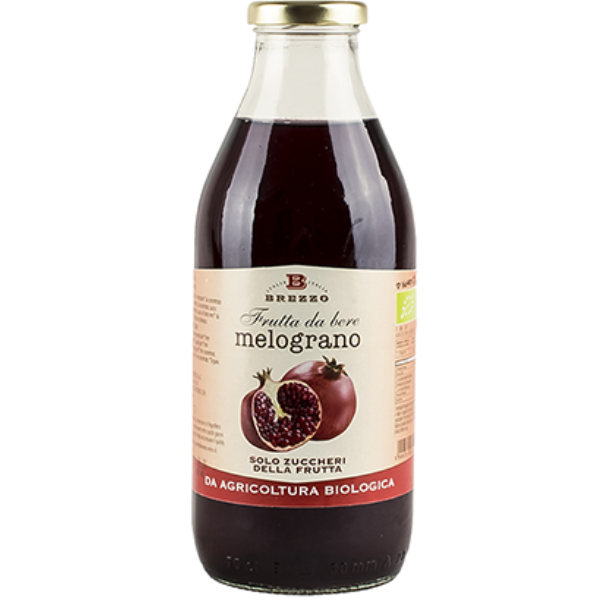 Organic Pomegranate Juice 750ml - Brezzo