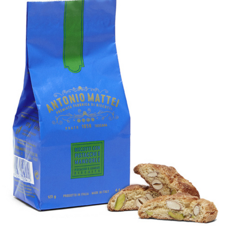 Pistachio and Almond Cookies 125g - Antonio Mattei Antonio Mattei - Confectionery @Mercato Gourmet | Your Italian Gourmet Supermarket