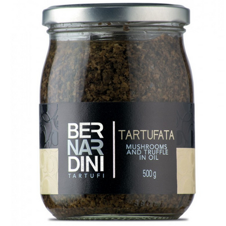 Truffle and Mushrooms Sauce 500g - Bernardini Bernardini - Truffle & Mushrooms 500g @Mercato Gourmet | Your Italian Gourmet Supermarket