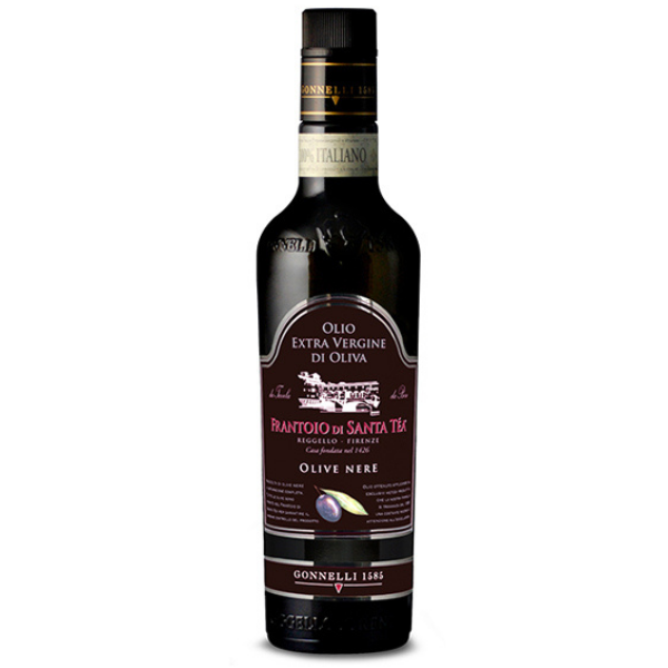 Extra Virgin Olive Oil Made with Black Olives 500ml - Gonnelli Gonnelli - Oil @Mercato Gourmet | Your Italian Gourmet Supermarket