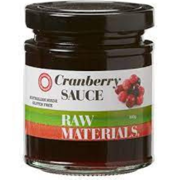 Cranberry Sauce 200g - "Raw Materials" Mercato Gourmet Preserved Fruits