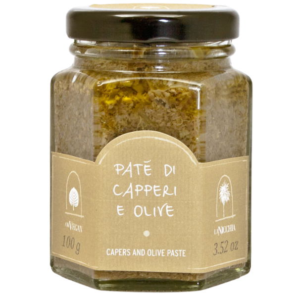 Capers and Olive Patse 100g - La Nicchia La Nicchia - Preserved Vegetables @Mercato Gourmet | Your Italian Gourmet Supermarket