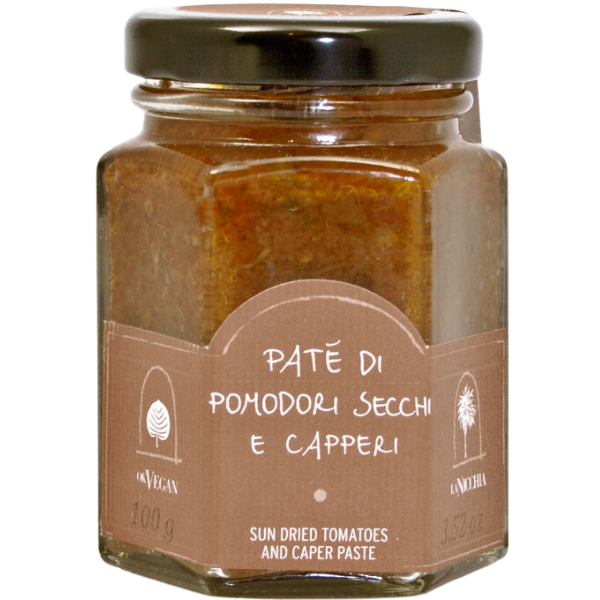 Sun Dried Tomatoes and Caper Patse 100g - La Nicchia Mercato Gourmet Preserved Vegetables