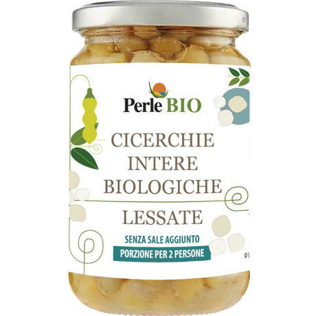 Organic Boiled Whole Chickling Peas 290g - Perle della Tuscia Perle della Tuscia - Legumes & Grains @Mercato Gourmet | Your Italian Gourmet Supermarket