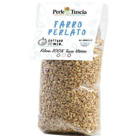 Pearled Spelt 400g - Perle della Tuscia Mercato Gourmet - Legumes & Grains @Mercato Gourmet | Your Italian Gourmet Supermarket