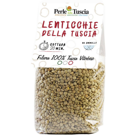 Tuscia Lentils 400g - Perle della Tuscia Mercato Gourmet - Legumes & Grains @Mercato Gourmet | Your Italian Gourmet Supermarket