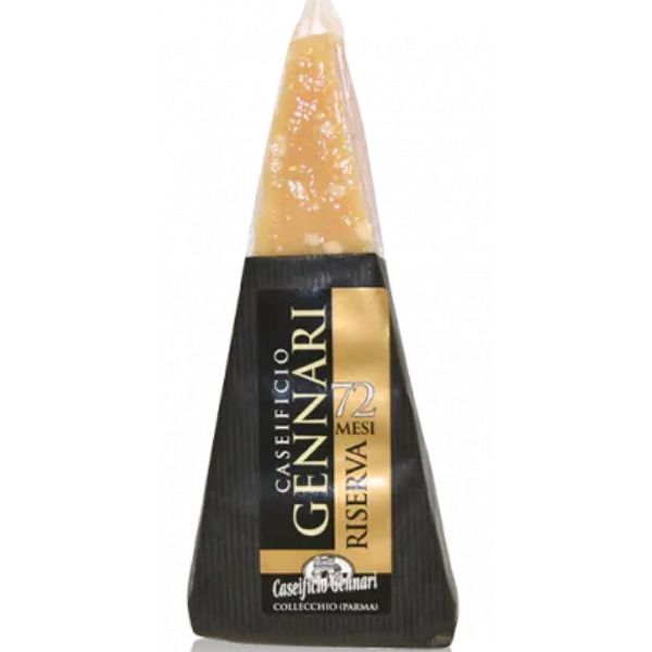 Parmigiano Reggiano 72 months 330g (±10%) - Gennari Casrificio Gennari - Cheese 72 Months - 330g(±10%) @Mercato Gourmet | Your Italian Gourmet Supermarket