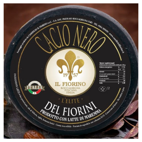 Pecorino Cacio Nero Pienza 200g (±10%) Mercato Gourmet - Cheese @Mercato Gourmet | Your Italian Gourmet Supermarket