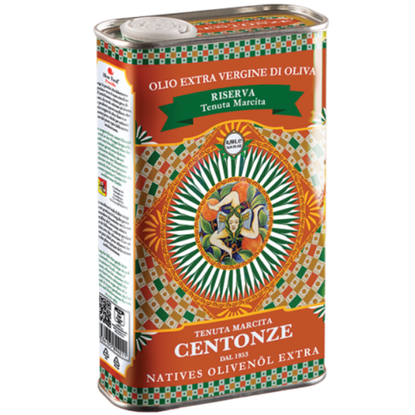 Extra Virgin Olive Oil - Riserva Blend in Iconic Tin 500ml - Centonze Centonze Oil