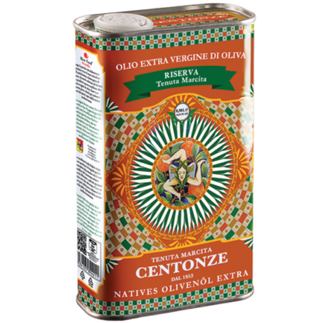 Extra Virgin Olive Oil - Riserva Blend in Iconic Tin 500ml - Centonze Centonze Oil