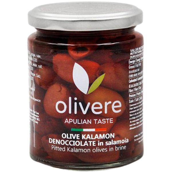 Pitted Olives Kalamon in Brine - Sinisi Sinisi Preserved Vegetables