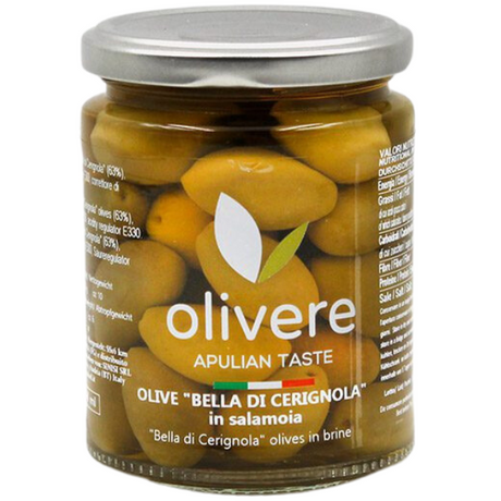 Olives Bella di Cerignola in Brine 1062ml - Sinisi Sinisi Preserved Vegetables