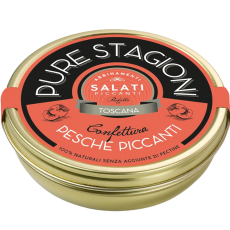 Spicy Peach Extra Jam 200g - Pure Stagioni Pure Stagioni - Savoury Spreads @Mercato Gourmet | Your Italian Gourmet Supermarket