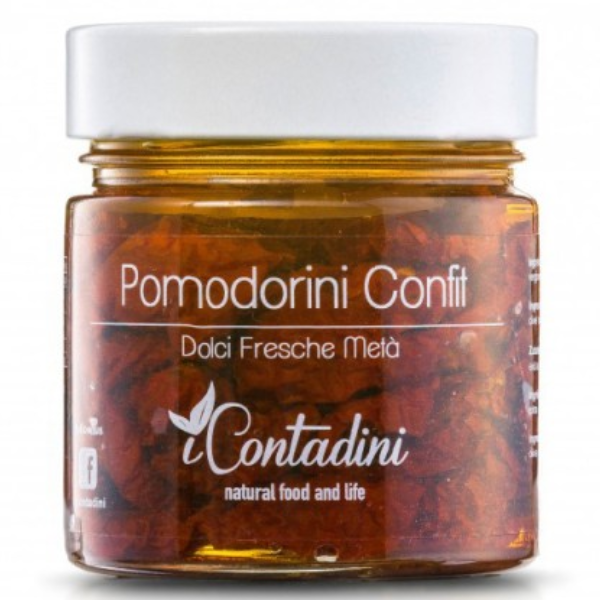 Cherry Tomatoes Confit 230g - I Contadini I Contadini Preserved Vegetables