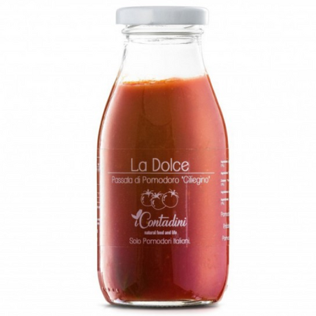 Cherry Tomato Passata "La Dolce" 500g - I Contadini I Contadini - Tomato & Sauces 500g @Mercato Gourmet | Your Italian Gourmet Supermarket