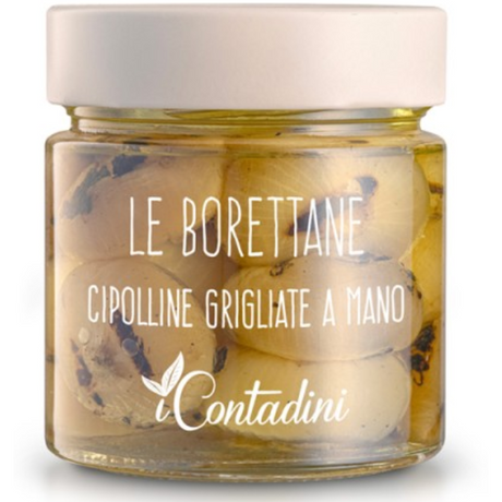 Chargrilled Borettane Onions 230g - I Contadini I Contadini Preserved Vegetables