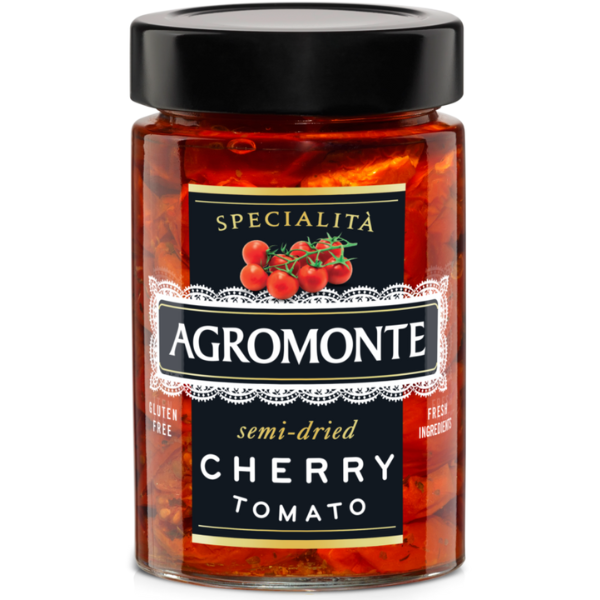 Semi-Dried Cherry Tomatoes 520g - Agromonte Agromonte Preserved Vegetables