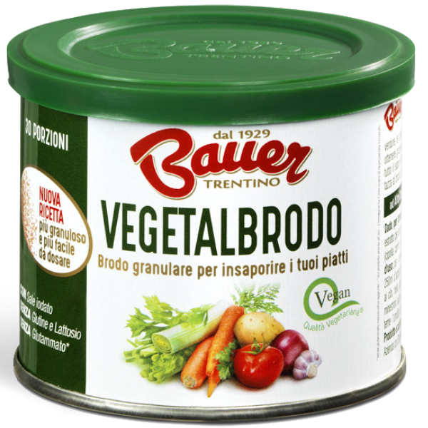 Organic Vegetable Stock in Tin 120g - Bauer Bauer Broth & Stock