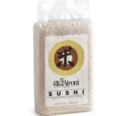 Risotto for Sushi 1kg - gli Aironi Mercato Gourmet - Rice @Mercato Gourmet | Your Italian Gourmet Supermarket