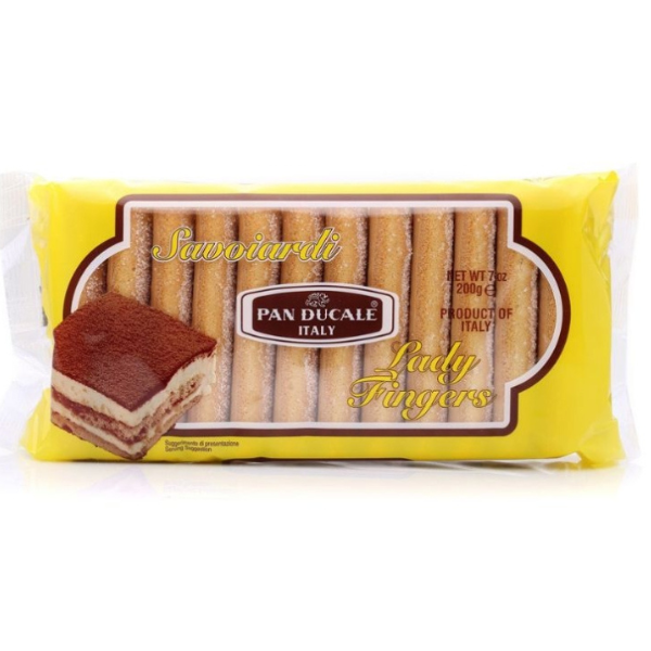 Ladyfingers (Savoiardi) 200g - Pan Ducale Mercato Gourmet - Confectionery @Mercato Gourmet | Your Italian Gourmet Supermarket