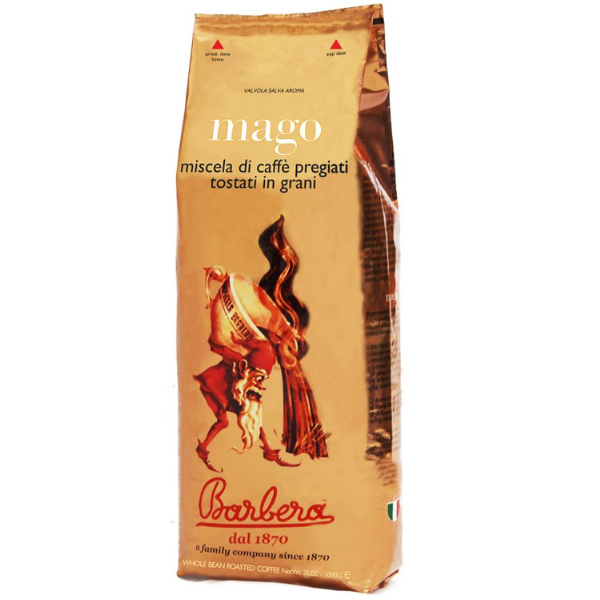 Mago Coffee Beans 1kg - Barbera Barbera - Coffee & Tea @Mercato Gourmet | Your Italian Gourmet Supermarket