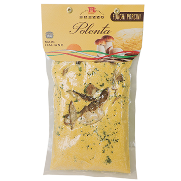 Polenta with Porcini Mushroom 300g - Brezzo Mercato Gourmet Legumes & Grains