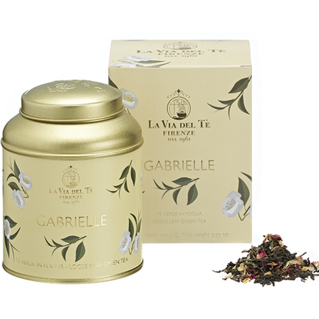 Gabrielle Tea in Tin 100g - La Via del Tè La Via del Tè - Coffee & Tea @Mercato Gourmet | Your Italian Gourmet Supermarket