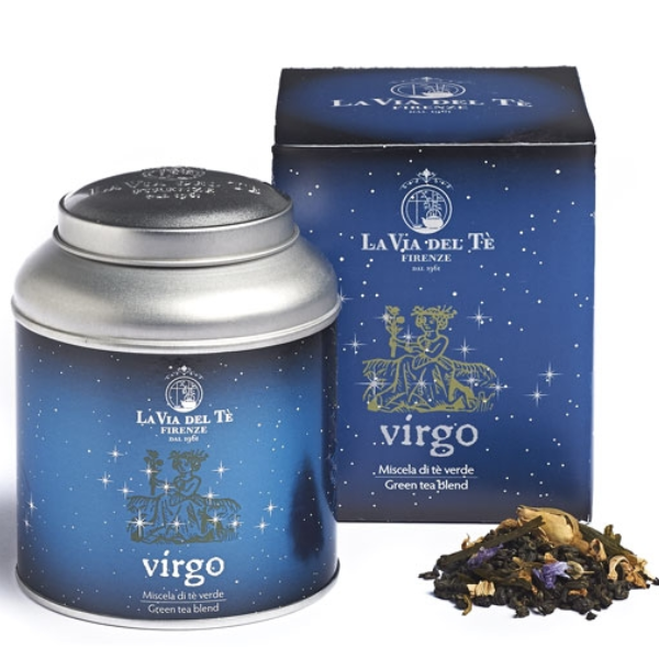 Virgo Tea in Tin 100g - La Via del Tè Mercato Gourmet - Coffee & Tea @Mercato Gourmet | Your Italian Gourmet Supermarket