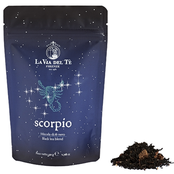 Scorpio Tea Doypack 50g - La Via del Tè La Via del Tè - Coffee & Tea @Mercato Gourmet | Your Italian Gourmet Supermarket