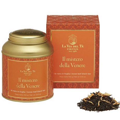 il Mistero Della Venere Black Tea in Tin 100g - La Via del Tè Mercato Gourmet - Coffee & Tea @Mercato Gourmet | Your Italian Gourmet Supermarket