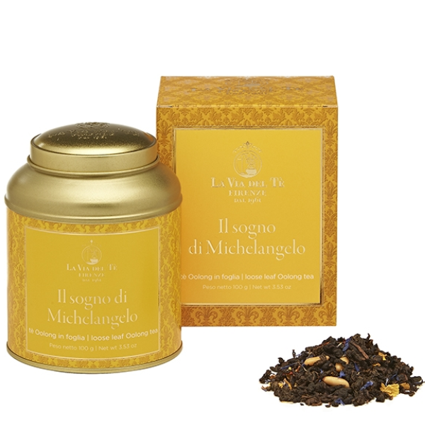 Il Sogno di Michelangelo Tea in Tin 100g - La Via del Tè Mercato Gourmet - Coffee & Tea @Mercato Gourmet | Your Italian Gourmet Supermarket