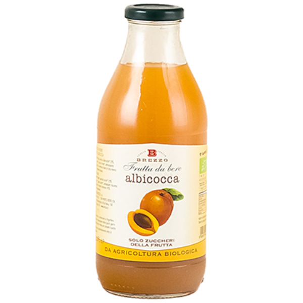 Organic Apricot Juice 750ml - Brezzo Mercato Gourmet - Juice @Mercato Gourmet | Your Italian Gourmet Supermarket